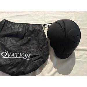 Ovation Kids Equestrian Horse-Riding Helmet Size XXS/XS 46-50 Black Adjustable
